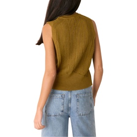 Pointelle Knitted Tank Top