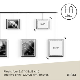 Exhibit Gallery Frames Set of Nine