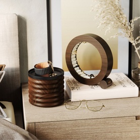 Tesora Wood Jewellery Box