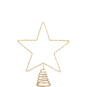 Micro LED Star Christmas Tree Topper