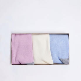 Three-Pack Knitted Socks