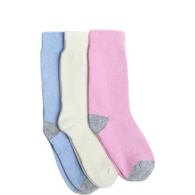 Three-Pack Knitted Socks