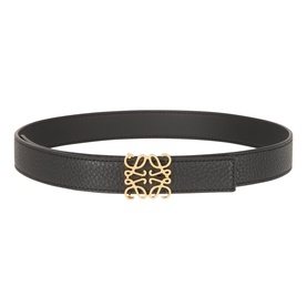 Anagram Logo Reversible Leather Belt