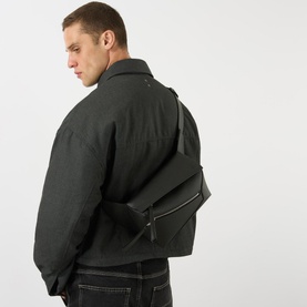 Puzzle Edge Crossbody Bag