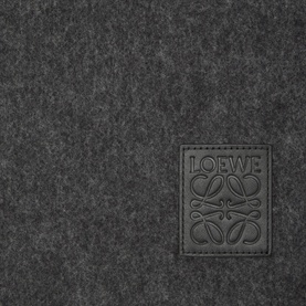 Anagram Logo Two-Tone Fringe Scarf