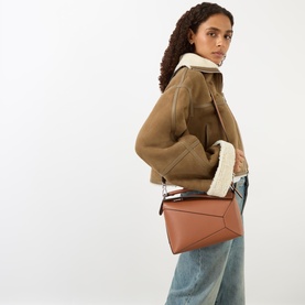 Puzzle Edge Small Crossbody Bag