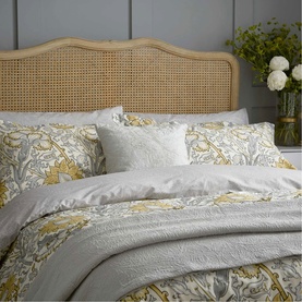 Pink & Rose Duvet Set Grey