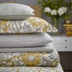 Pink & Rose Duvet Set Grey