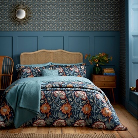 Pink & Rose Duvet Set Teal