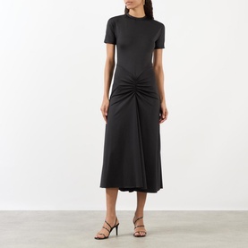Gathered T-Shirt Dress