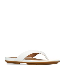 Gracie Leather Flip Flops