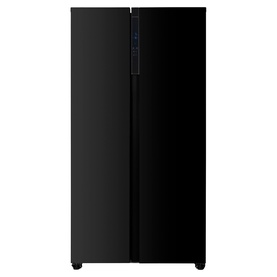 90cm Wide Inox American Fridge Freezer Total No Frost