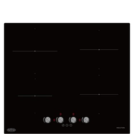 60cm Rotary Control Induction Hob Black