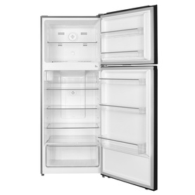 71cm Combi Fridge Freezer Black Steel