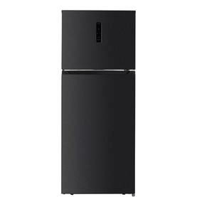 71cm Combi Fridge Freezer Black Steel