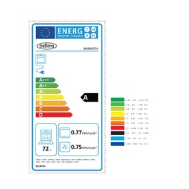 72L Built In Electric Single Oven