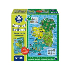 Map of Ireland 150-Piece Jigsaw