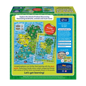 Map of Ireland 150-Piece Jigsaw