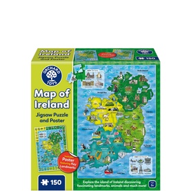 Map of Ireland 150-Piece Jigsaw