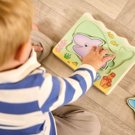 Under The Sea: Wooden Nesting Puzzle