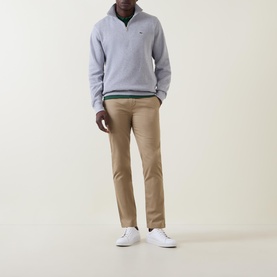 Croc Logo Half-Zip Sweatshirt