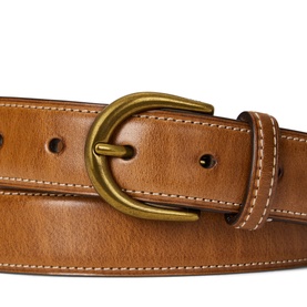 Narrow Leather Belt