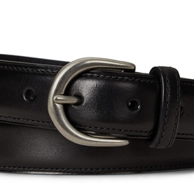 Narrow Leather Belt