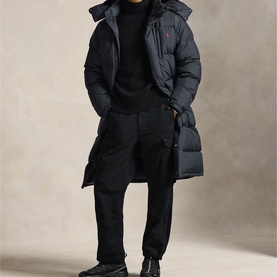 The Gorham Polo Player Logo Down Coat