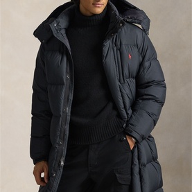 The Gorham Polo Player Logo Down Coat