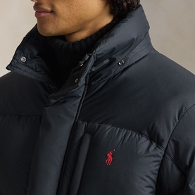 The Gorham Polo Player Logo Down Coat