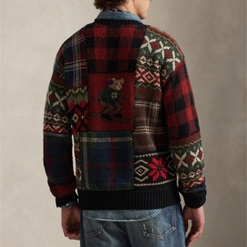 Polo Bear Patchwork Sweater