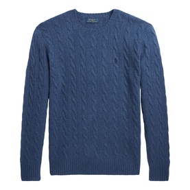 Pony Logo Cable Knit Sweater