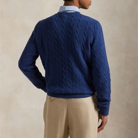Pony Logo Cable Knit Sweater
