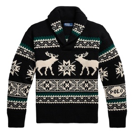 Elk Graphic Sweater