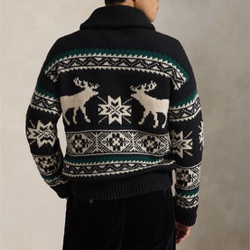 Elk Graphic Sweater