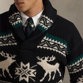 Elk Graphic Sweater