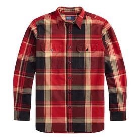 Classic Fit Plaid Shirt