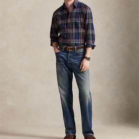 Plaid Oxford Shirt