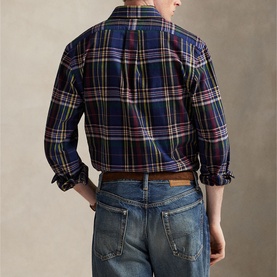 Plaid Oxford Shirt