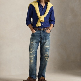 Garment-Dyed Oxford Shirt