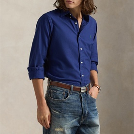 Garment-Dyed Oxford Shirt