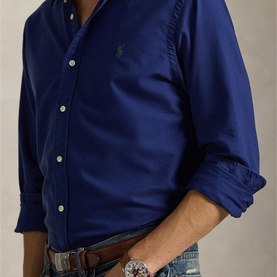 Garment-Dyed Oxford Shirt