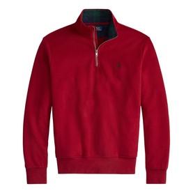 Logo Fleece Quarter-Zip Sweatshirt