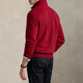 Logo Fleece Quarter-Zip Sweatshirt