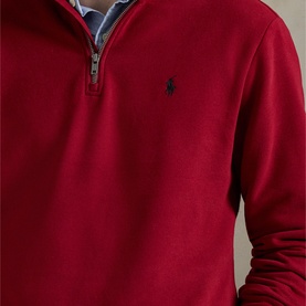 Logo Fleece Quarter-Zip Sweatshirt