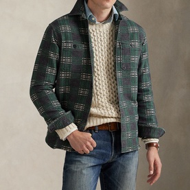 Checked Flannel Overshirt