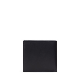 Smooth Leather Billfold Coin Wallet