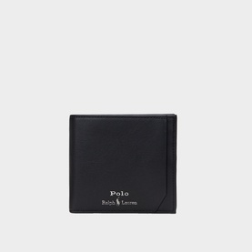 Smooth Leather Billfold Coin Wallet
