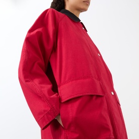 Elodianna Canvas Parka Jacket
