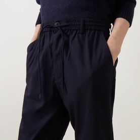 Como Drawstring Tapered Trousers